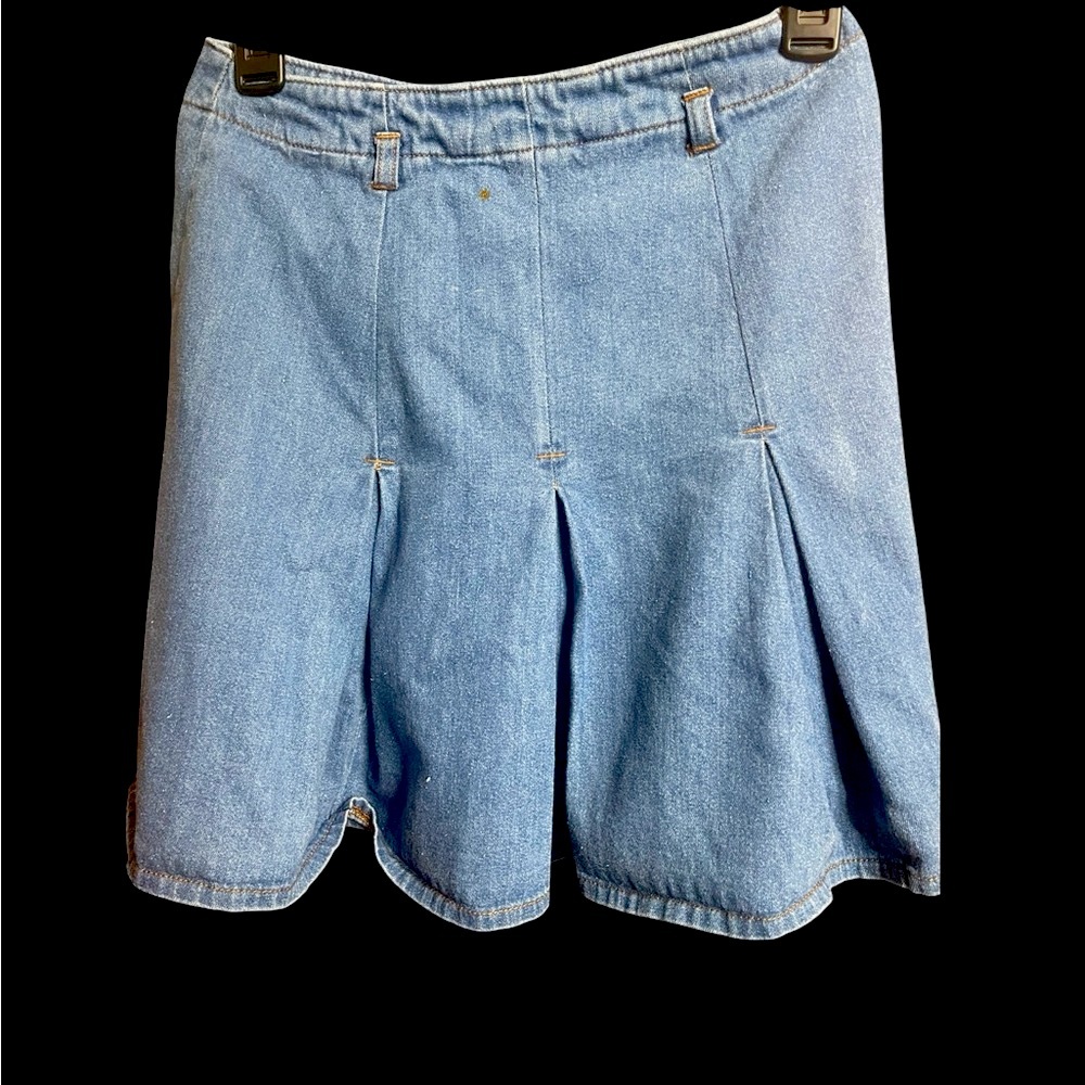 Denim Mini Skirt